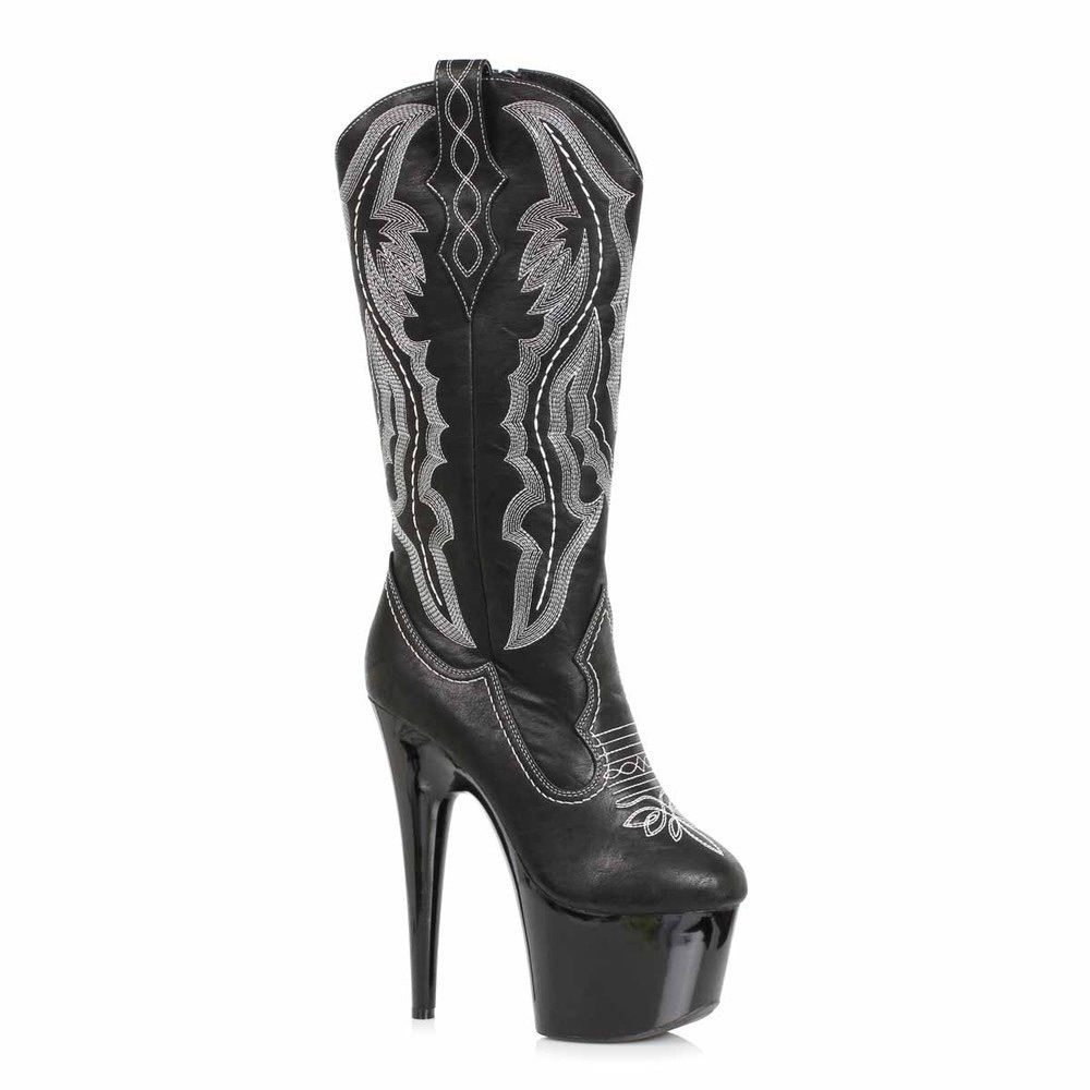 Ellie Pole Dance Shoes Women's 709-dallas Western Boot